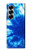 S1869 Tie Dye Bleu Etui Coque Housse pour Samsung Galaxy Z Fold 7