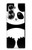 S2085 Panda minimaliste Etui Coque Housse pour Samsung Galaxy Z Fold 7