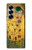 S2137 Gustav Klimt Le Baiser Etui Coque Housse pour Samsung Galaxy Z Fold 7