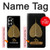 S2331 Feuille d'or bouddhiste Symbole de l'OM Etui Coque Housse pour Samsung Galaxy Z Fold 7