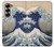 S2389 Hokusai La grande vague de Kanagawa Etui Coque Housse pour Samsung Galaxy Z Fold 7