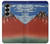 S2390 Katsushika Hokusai Fuji Rouge Etui Coque Housse pour Samsung Galaxy Z Fold 7