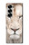 S2399 Lion Visage Etui Coque Housse pour Samsung Galaxy Z Fold 7