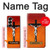 S2421 Jésus-Christ sur la croix Etui Coque Housse pour Samsung Galaxy Z Fold 7