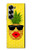 S2443 Baiser drôle d'ananas Lunettes de soleil Etui Coque Housse pour Samsung Galaxy Z Fold 7