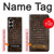 S2850 Imprimé alligator marron Peau graphique Etui Coque Housse pour Samsung Galaxy Z Fold 7