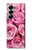S2943 Rose rose Etui Coque Housse pour Samsung Galaxy Z Fold 7