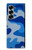 S2958 Armée Bleu Camo Camouflage Etui Coque Housse pour Samsung Galaxy Z Fold 7