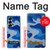 S2958 Armée Bleu Camo Camouflage Etui Coque Housse pour Samsung Galaxy Z Fold 7