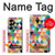 S3049 Triangles Couleurs vibrantes Etui Coque Housse pour Samsung Galaxy Z Fold 7