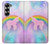 S3070 Arc en ciel pastel ciel Licorne Etui Coque Housse pour Samsung Galaxy Z Fold 7
