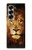 S3182 Lion Etui Coque Housse pour Samsung Galaxy Z Fold 7