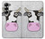 S3257 Vache Dessin animé Etui Coque Housse pour Samsung Galaxy Z Fold 7