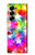 S3292 Coloré Disco étoile Etui Coque Housse pour Samsung Galaxy Z Fold 7