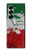 S3318 Italie Drapeau graphique Football Millésime Etui Coque Housse pour Samsung Galaxy Z Fold 7