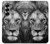 S3372 Lion Visage Etui Coque Housse pour Samsung Galaxy Z Fold 7