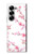 S3707 Fleur de cerisier rose fleur de printemps Etui Coque Housse pour Samsung Galaxy Z Fold 7