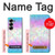 S3747 Polygone de drapeau trans Etui Coque Housse pour Samsung Galaxy Z Fold 7