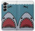S3825 Plongée en mer de requin de dessin animé Etui Coque Housse pour Samsung Galaxy Z Fold 7