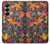 S3889 feuille d'érable Etui Coque Housse pour Samsung Galaxy Z Fold 7