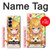 S3918 Bébé Corgi Chien Corgi Fille Bonbons Etui Coque Housse pour Samsung Galaxy Z Fold 7
