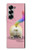 S3923 Queue d'arc-en-ciel de fond de chat Etui Coque Housse pour Samsung Galaxy Z Fold 7