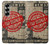 S3937 Texte Top Secret Art Vintage Etui Coque Housse pour Samsung Galaxy Z Fold 7