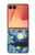 S0213 Van Gogh Starry Nights Etui Coque Housse pour Samsung Galaxy Z Flip 7