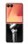 S1672 Rétro Musique Jazz Microphone Etui Coque Housse pour Samsung Galaxy Z Flip 7