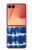 S3671 Tie Dye bleu Etui Coque Housse pour Samsung Galaxy Z Flip 7