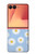 S3681 Motif de fleurs de marguerite Etui Coque Housse pour Samsung Galaxy Z Flip 7
