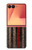 S3804 Graphique de drapeau de ligne rouge en métal de pompier Etui Coque Housse pour Samsung Galaxy Z Flip 7