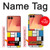 S3814 Composition de dessin au trait Piet Mondrian Etui Coque Housse pour Samsung Galaxy Z Flip 7