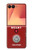 S4011 Graphique de guitare analogique rouge avec delay Etui Coque Housse pour Samsung Galaxy Z Flip 7