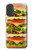 S0790 Hamburger Etui Coque Housse pour iPhone 17