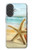 S1117 Étoiles de mer sur la plage Etui Coque Housse pour iPhone 17