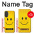 S1146 Sourire Soleil Jaune Etui Coque Housse pour iPhone 17