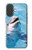 S1291 Les Dauphins en Mer Etui Coque Housse pour iPhone 17