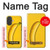 S2294 banane Etui Coque Housse pour iPhone 17