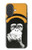 S2324 Singe drôle avec casque Pop Musique Etui Coque Housse pour iPhone 17