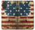 S2349 Old American Drapeau Etui Coque Housse pour iPhone 17