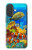 S2568 Mer Poissons marins Coraux Sous-marine Océan Etui Coque Housse pour iPhone 17