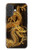 S2804 Dragon d'or imprimé chinois Etui Coque Housse pour iPhone 17