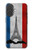S2859 Drapeau France millésimé Tour Eiffel Etui Coque Housse pour iPhone 17