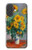 S2937 Claude Monet Bouquet de tournesols Etui Coque Housse pour iPhone 17