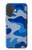 S2958 Armée Bleu Camo Camouflage Etui Coque Housse pour iPhone 17