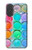 S3235 Mélange aquarelle Etui Coque Housse pour iPhone 17