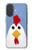 S3254 Poulet Dessin animé Etui Coque Housse pour iPhone 17