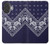 S3357 Marine Bleu Bandana Motif Etui Coque Housse pour iPhone 17