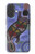 S3387 Platypus Art aborigène d'Australie Etui Coque Housse pour iPhone 17